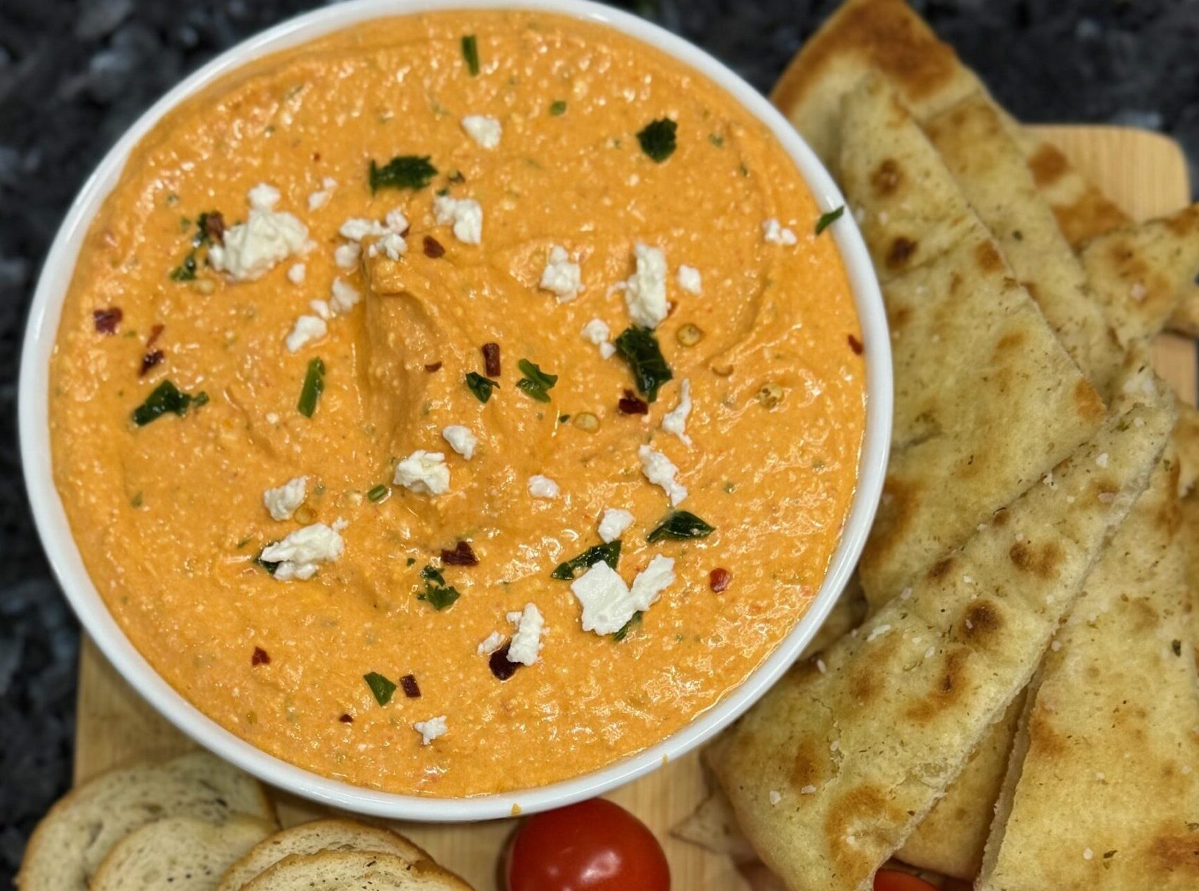 Tirokafteri (Spicy Feta Dip)